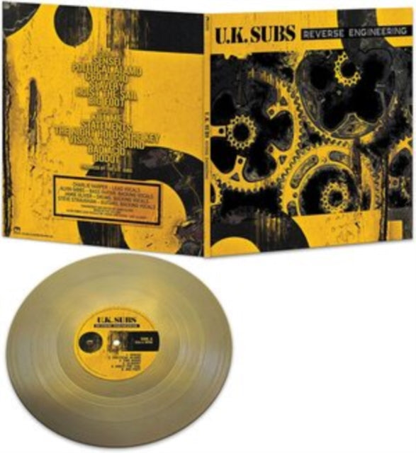 UK SUBS | REVERSE ENGINEERING (GOLD VINYL) | VINYL RECORD (LP)