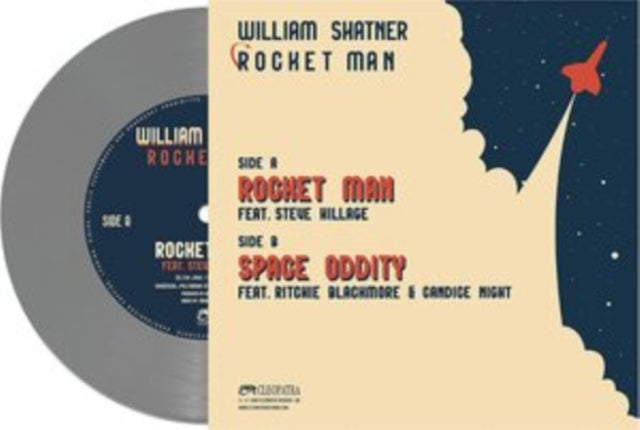 SHATNER, WILLIAM | ROCKET MAN (SILVER VINYL) | 7IN VINYL