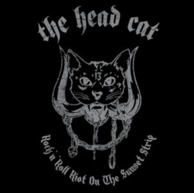 HEAD CAT | ROCK N' ROLL RIOT ON THE SUNSET STRIP (SILVER VINYL) | VINYL RECORD (LP)