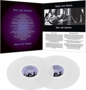 BOZZIO LEVIN STEVENS | BLACK LIGHT SYNDROM - CLEAR | VINYL RECORD (LP)