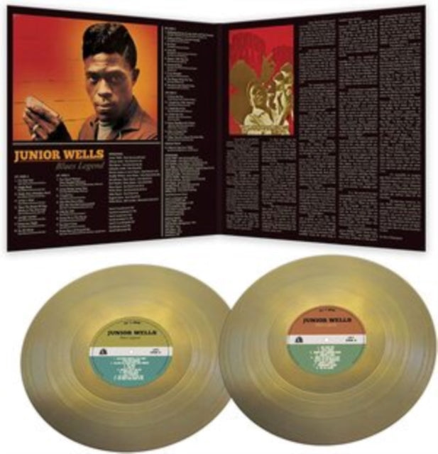 WELLS, JUNIOR | BLUES LEGEND (GOLD VINYL) | VINYL RECORD (LP)