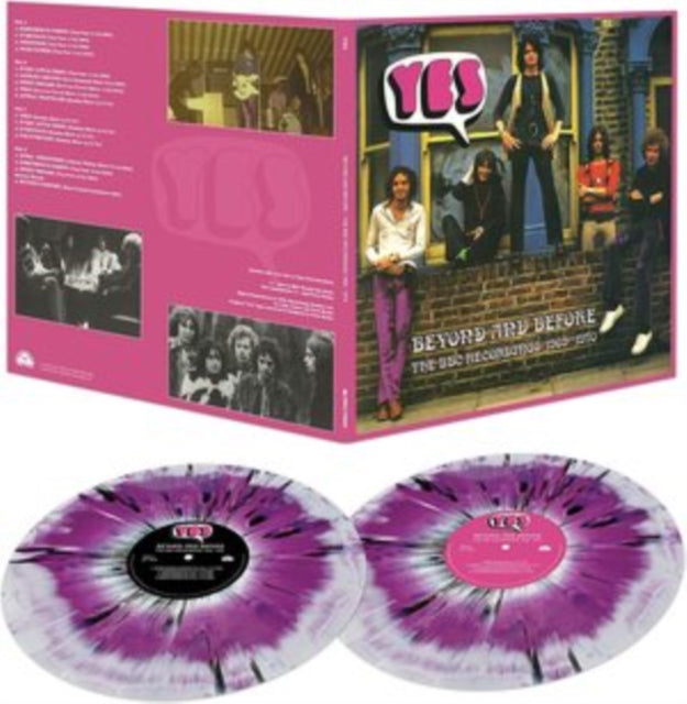 YES | BEYOND & BEFORE - BBC RECORDINGS (PURPLE/WHITE VINYL) | VINYL RECORD (LP)