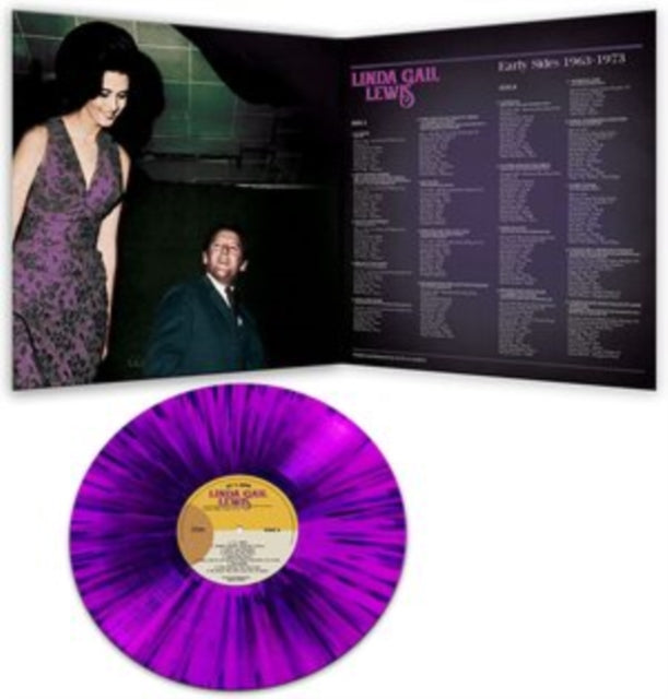 LEWIS, LINDA GAIL; JERRY LEE LEWIS | EARLY SIDES 1963-1973 (PURPLE SPLATTER VINYL) | VINYL RECORD (LP)