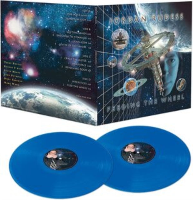 RUDESS, JORDAN | FEEDING THE WHEEL (BLUE VINYL) | VINYL RECORD (LP)