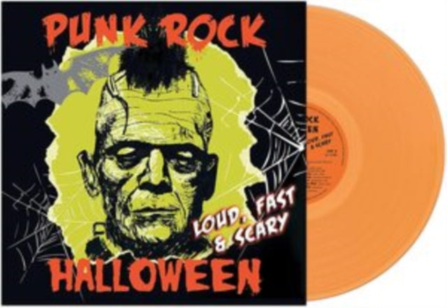 VARIOUS ARTISTS | PUNK ROCK HALLOWEEN - LOUD, FAST & SCARY! (ORANGE VINYL) | VINYL RECORD (LP)