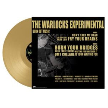 WARLOCKS | EXP (EXPERIMENTAL BURNOUT MUSIC) (GOLD VINYL) | VINYL RECORD (LP)