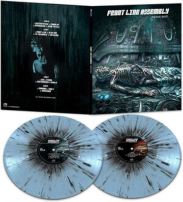 FRONT LINE ASSEMBLY | NERVE WAR (BLUE/BLACK SPLATTER VINYL) | VINYL RECORD (LP)