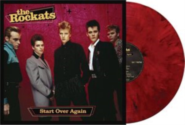 ROCKATS | START OVER AGAIN (RED MARBLE VINYL) | VINYL RECORD (LP)