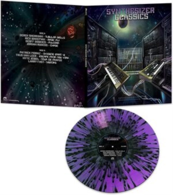 VARIOUS ARTISTS | SYNTHESIZER CLASSICS ARTISTS (BLACK & PURPLE VINYL) | VINYL RECORD (LP)