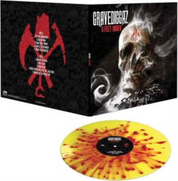 GRAVEDIGGAZ | 6 FEET UNDER (YELLOW/RED SPLATTER VINYL) | VINYL RECORD (LP)