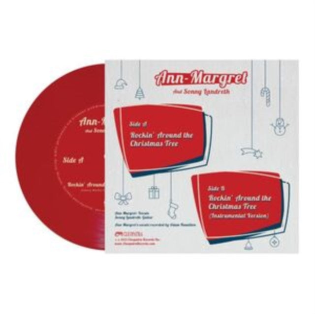 ANN-MARGRET & SONNY LANDRETH | ROCKIN' AROUND THE CHRISTMAS TREE (RED 7INCH) | 7IN VINYL