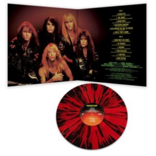 WARRANT | GREATEST & LATEST (RED & BLACK SPLATTER VINYL) | VINYL RECORD (LP)