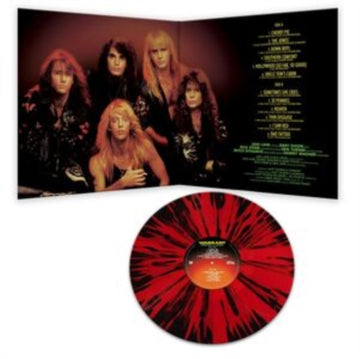 WARRANT | GREATEST & LATEST (RED & BLACK SPLATTER VINYL) | VINYL RECORD (LP)