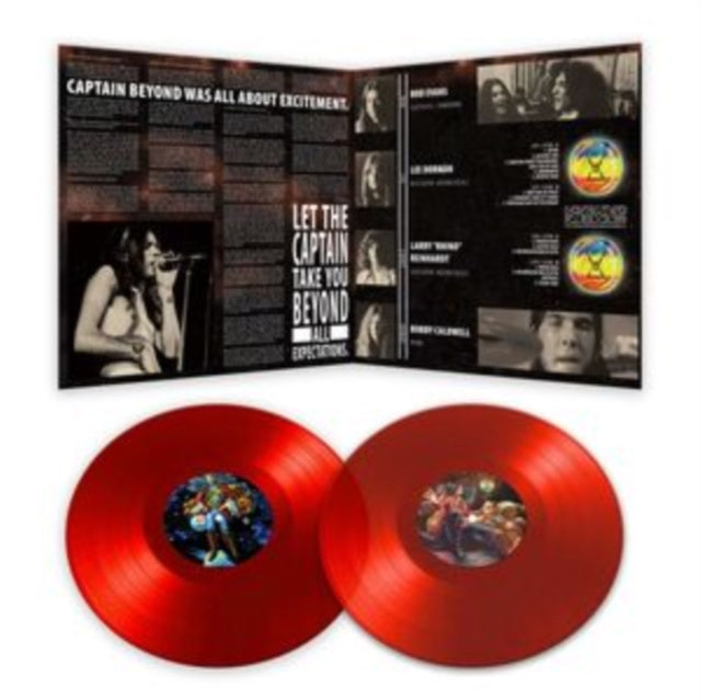 CAPTAIN BEYOND | LIVE IN TEXAS - OCTOBER 6, 1973 (RED VINYL/2LP) | VINYL RECORD (LP)