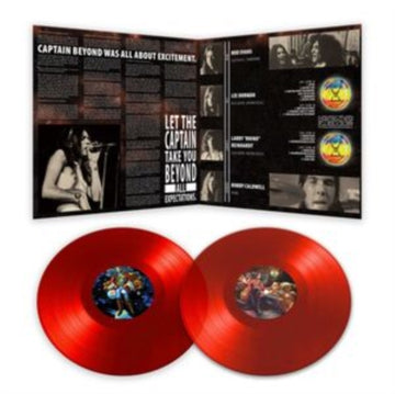 CAPTAIN BEYOND | LIVE IN TEXAS - OCTOBER 6, 1973 (RED VINYL/2LP) | VINYL RECORD (LP)