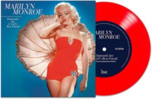MONROE, MARILYN | DIAMONDS ARE A GIRL'S BEST FRIEND (RED 7INCH) | 7IN VINYL