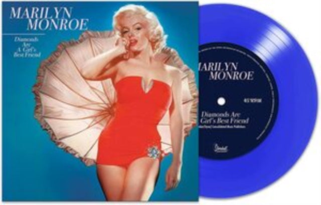 MONROE, MAYILYN | DIAMONDS ARE A GIRL'S BEST FRIEND (BLUE 7INCH) | 7IN VINYL