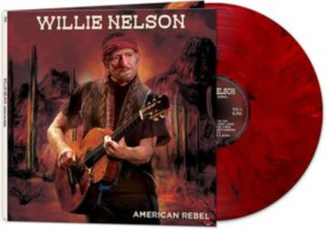 NELSON, WILLIE | AMERICAN REBEL (RED MARBLE VINYL) | VINYL RECORD (LP)