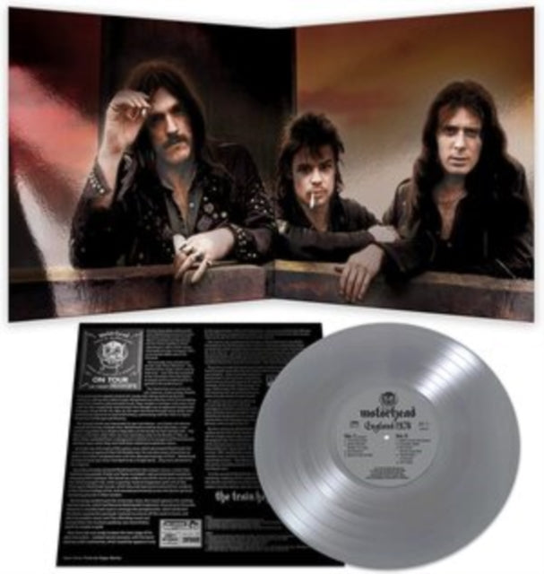 MOTORHEAD | ENGLAND 1978 (SILVER VINYL) | VINYL RECORD (LP)