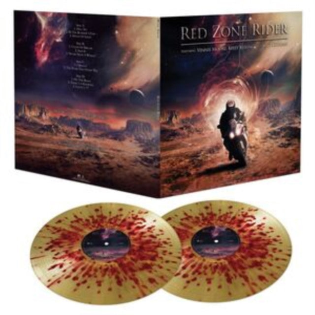 RED ZONE RIDER | RED ZONE RIDER (GOLD/RED SPLATTER VINYL) | VINYL RECORD (LP)