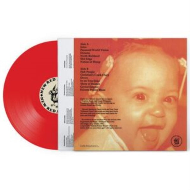 CHRIST ON A CRUTCH | CRIME PAYS WHEN PIGS DIE (RED VINYL) | VINYL RECORD (LP)