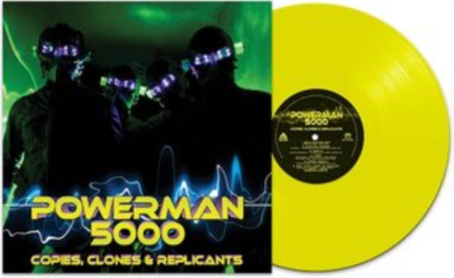 POWERMAN 5000 | COPIES, CLONES & REPLICANTS (YELLOW VINYL) | VINYL RECORD (LP)
