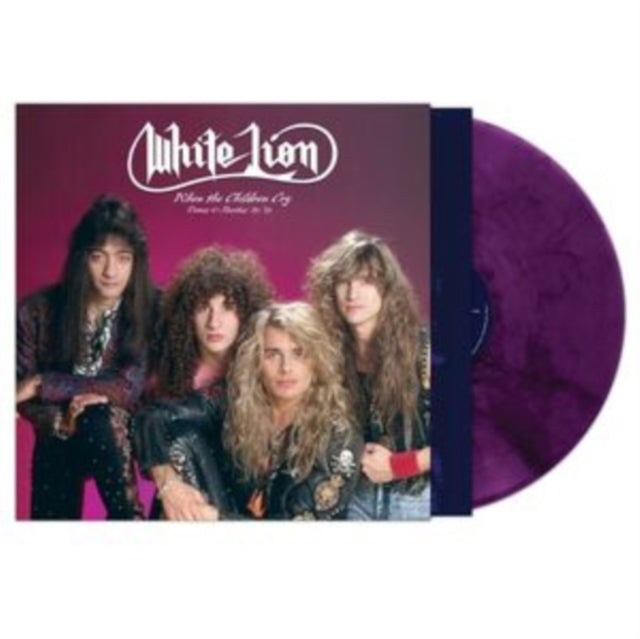 WHITE LION | WHEN THE CHILDREN CRY - DEMOS & RARITIES '83-'89 (PURPLE VINYL/REMASTERED) | VINYL RECORD (LP)
