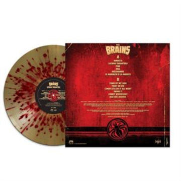 BRAINS | SATANA TARANTULA (GOLD/RED SPLATTER VINYL) | VINYL RECORD (LP)
