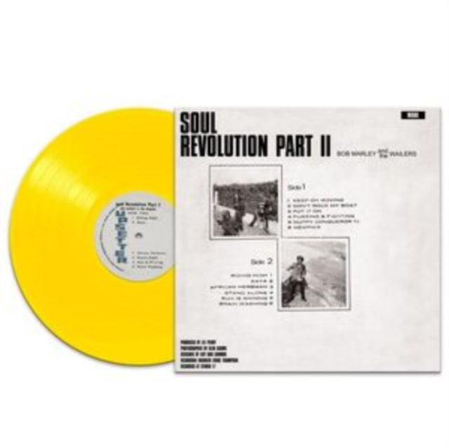 MARLEY, BOB & THE WAILERS | SOUL REVOLUTION PART II (YELLOW VINYL) | VINYL RECORD (LP)