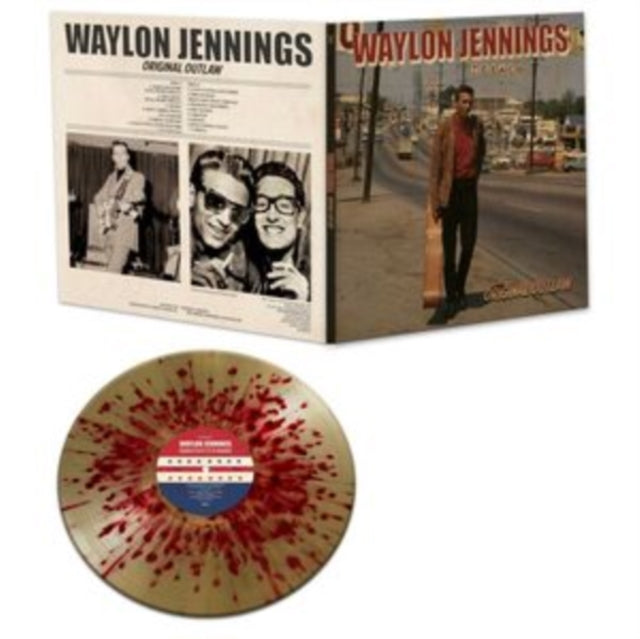JENNINGS, WAYLON; BUDDY HOLLY | ORIGINAL OUTLAW (RED/GOLD SPLATTER VINYL) | VINYL RECORD (LP)
