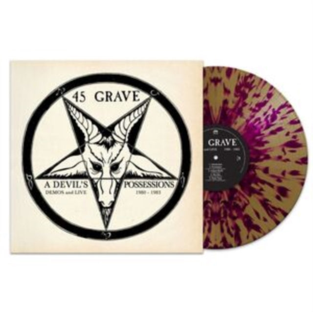 45 GRAVE | DEVIL'S POSSESSIONS - DEMOS & LIVE 1980-1983 (PURPLE VINYL) | VINYL RECORD (LP)