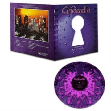 CINDERELLA | LIVE AT THE KEY CLUB (MARBLE PURPLE SPLATTER VINYL) | VINYL RECORD (LP)