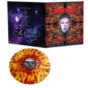 BRAINTICKET | LIVE IN ROME 1973 (RED/YELLOW SPLATTER VINYL) | VINYL RECORD (LP)