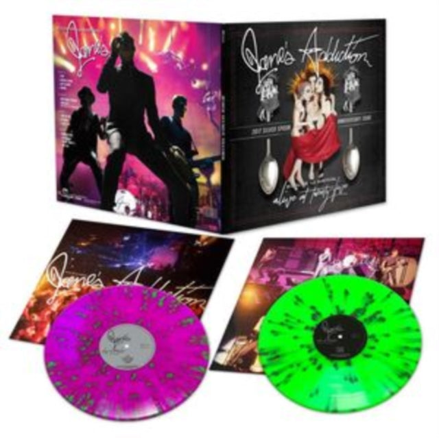 JANE'S ADDICTION | ALIVE AT TWENTY-FIVE - RITUAL DE LO HABITUAL LIVE (PURPLE/GREEN VINYL) | VINYL RECORD (LP)