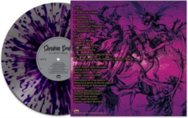 CHRISTIAN DEATH | IRON MASK (SILVER/PURPLE SPLATTER VINYL) | VINYL RECORD (LP)