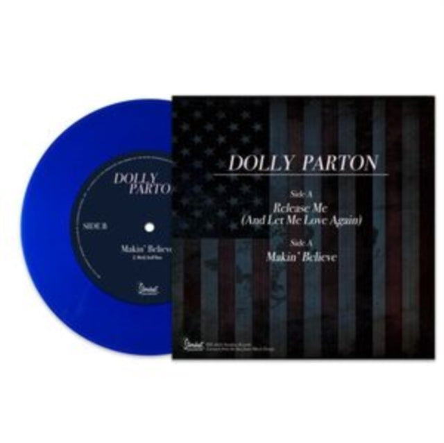 PARTON, DOLLY | RELEASE ME - & LET ME LOVE AGAIN (BLUE 7INCH) | 7IN VINYL