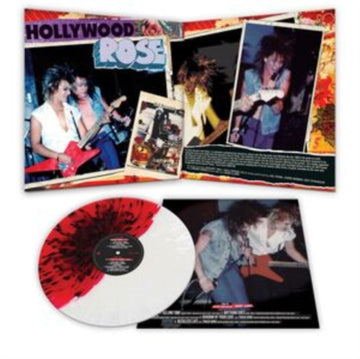 HOLLYWOOD ROSE | ROOTS OF GUNS N' ROSES (RED/WHITE SPLATTER VINYL) | VINYL RECORD (LP)