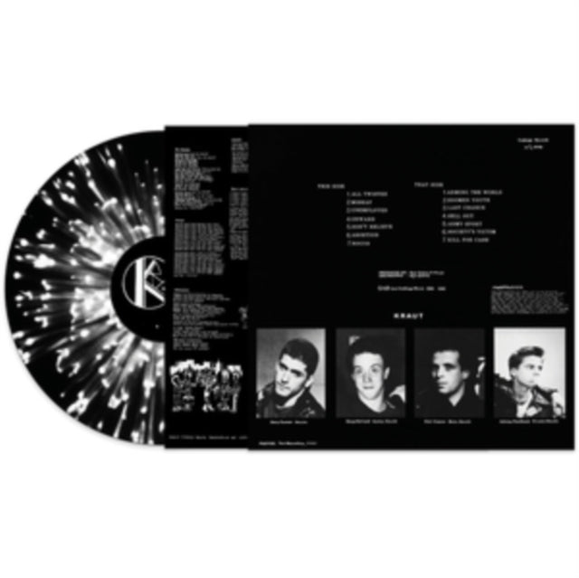 KRAUT | AN ADJUSTMENT TO SOCIETY (BLACK/WHITE SPLATTER VINYL) | VINYL RECORD (LP)