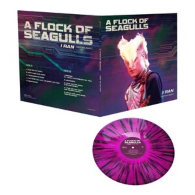 FLOCK OF SEAGULLS | I RAN - SO FAR AWAY (PURPLE/BLACK SPLATTER VINYL) | VINYL RECORD (LP)