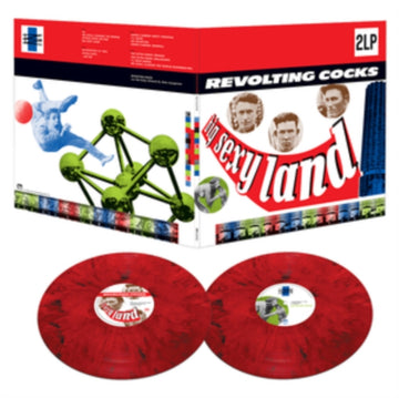 REVOLTING COCKS | BIG SEXY LAND (RED MARBLE VINYL/REISSUE/2LP) | VINYL RECORD (LP)