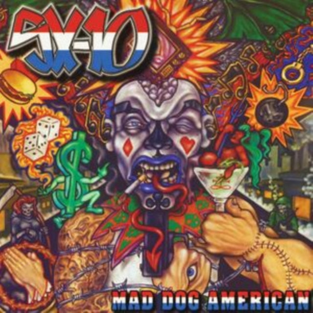 SX-10 | MAD DOG AMERICAN (RED/BLUE SPLATTER VINYL) | VINYL RECORD (LP)