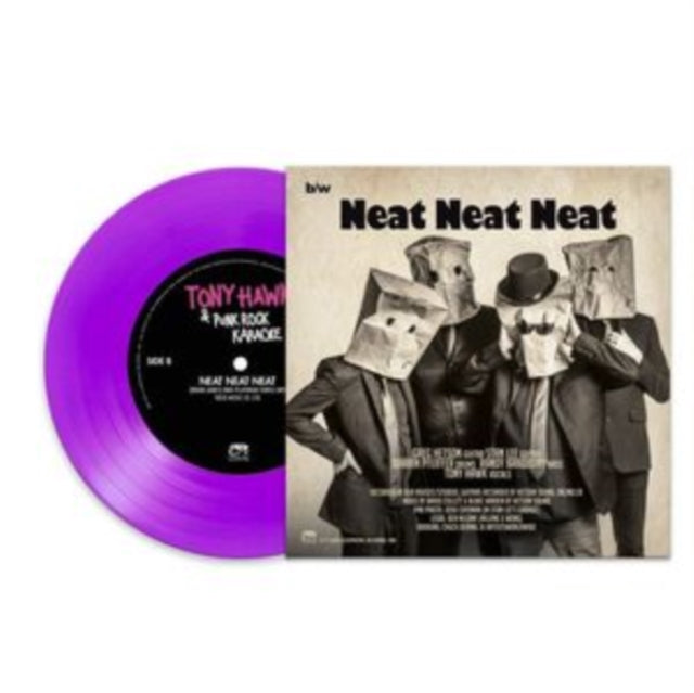 HAWK, TONY & PUNK ROCK KARAOKE | IN THE CITY (PURPLE 7INCH) | 7IN VINYL