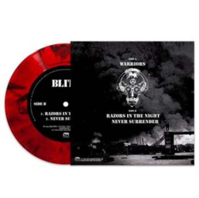 BLITZ | WARRIORS (RED MARBLE 7INCH) | 7IN VINYL