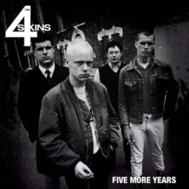 4-SKINS | FIVE MORE YEARS (RED 7INCH) | 7IN VINYL