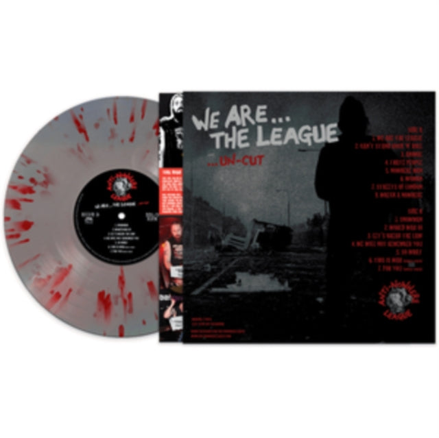 ANTI-NOWHERE LEAGUE | WE ARE THE LEAGUE (SPLATTER SILVER, RED VINYL) | VINYL RECORD (LP)