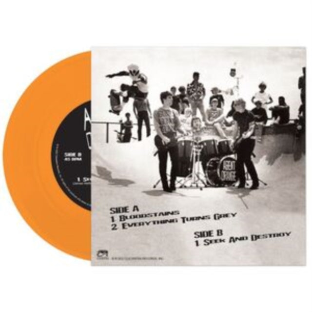 AGENT ORANGE | BLOODSTAINS (ORANGE 7INCH) | 7IN VINYL