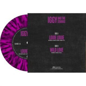 IGGY & THE STOOGES | LOUIE LOUIE (BLACK/GOLD SPLATTER VINYL) | 7IN VINYL