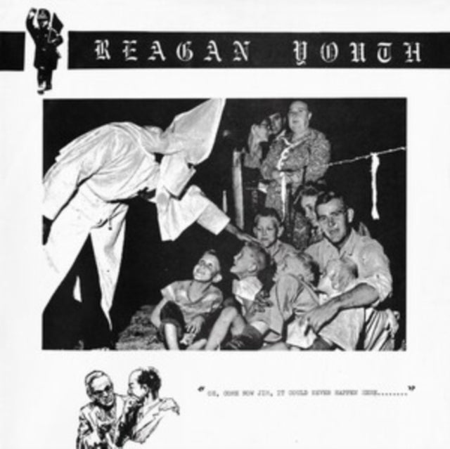 REAGAN YOUTH | YOUTH ANTHEMS FOR THE NEW ORDER (BLACK/WHITE VINYL) | VINYL RECORD (LP)