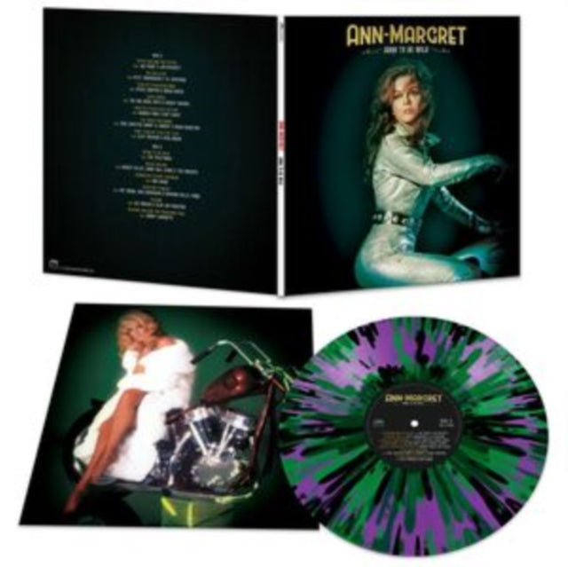 ANN-MARGRET | BORN TO BE WILD (PURPLE/GREEN/BLACK SPLATTER VINYL) | VINYL RECORD (LP)