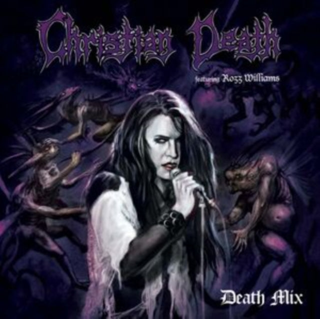 CHRISTIAN DEATH | DEATH MIX (PURPLE/BLACK SPLATTER VINYL) | VINYL RECORD (LP)